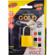 Cadeado Gold Color 25 Amarelo Cadeado Gold Color 25 Amarelo