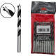 Broca Aco Carbono 3 Ponta Htom 04Mm - Kit C/10 PC Broca Aco Carbono 3 Ponta Htom 04Mm - Kit C/10 PC