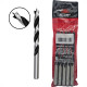 Broca Aco Carbono 3 Ponta Htom 08Mm - Kit C/5 PC Broca Aco Carbono 3 Ponta Htom 08Mm - Kit C/5 PC