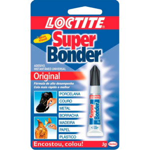 Cola Instantanea Super Bonder 3Grs . / Kit C/ 24 Unidades