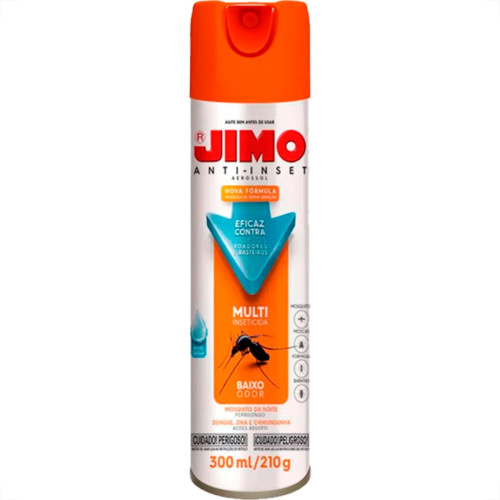 Multi-Inseticida Spray Jimo 300Ml Multi-Inseticida Spray Jimo 300Ml