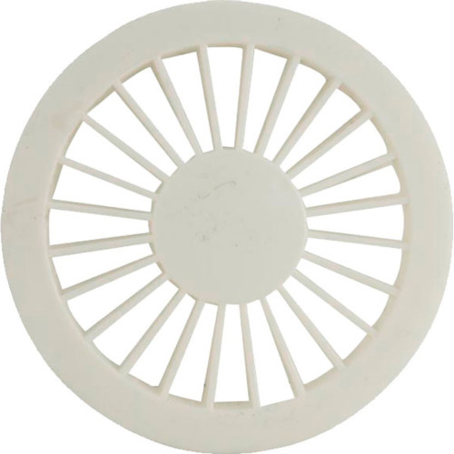 Grelha Plast.Redonda Bco 100 Luconi - Kit C/10 PC Grelha Plast.Redonda Bco 100 Luconi - Kit C/10 PC