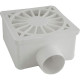 Ralo Sifonado Luconi Redondo Branco - Kit C/6 PC
