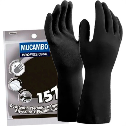 Luva Mucambo P/Pedreiro.Preta M Luva Mucambo P/Pedreiro.Preta M