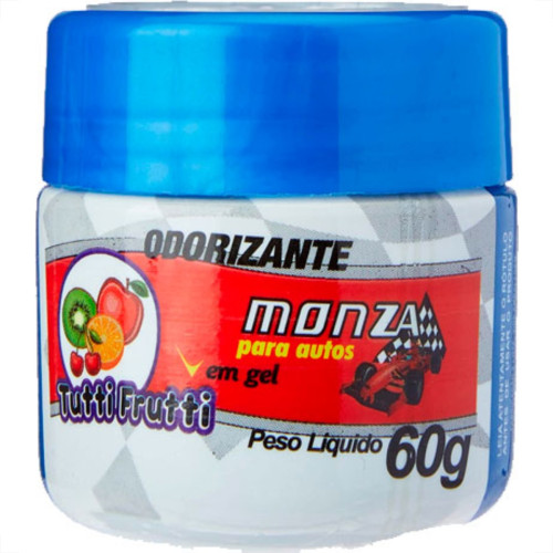 Odorizante P/Auto Tuti-Fruti 60 Gr Odorizante P/Auto Tuti-Fruti 60 Gr