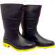 Bota Pvc Preta Solado Amar.Rca 38 Bota Pvc Preta Solado Amar.Rca 38