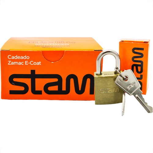 Cadeado Stam 35 Zamack - Kit C/5 PC Cadeado Stam 35 Zamack - Kit C/5 PC