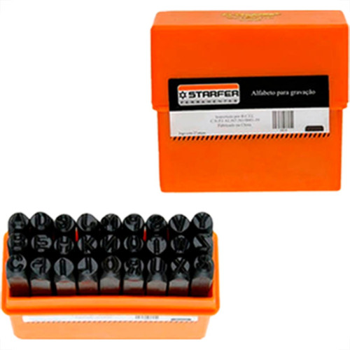 Abcdario De Marcacao 8Mm Starfer Abcdario De Marcacao 8Mm Starfer