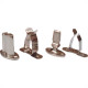 Fixador P/Porta.Piso Starfer - Kit C/10 PC Fixador P/Porta.Piso Starfer - Kit C/10 PC