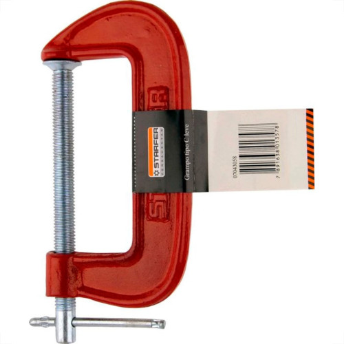 Grampo P/Marceneiro Starfer Leve 4'' Grampo P/Marceneiro Starfer Leve 4''
