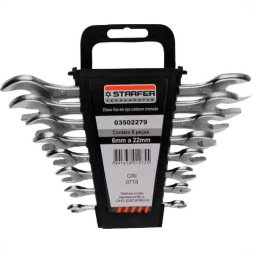 Jg Chave Fixa Starfer 6 A 22 (08P) Jg Chave Fixa Starfer 6 A 22 (08P)