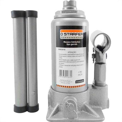 Macaco Hidr. Garrafa Starfer 10 Ton