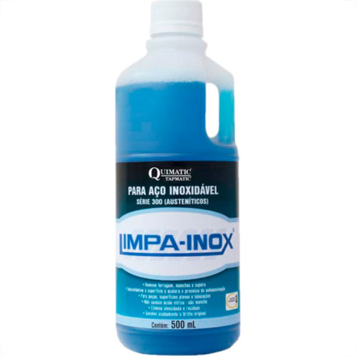 Limpador De Aco Inox 500Ml Quimatic Limpador De Aco Inox 500Ml Quimatic