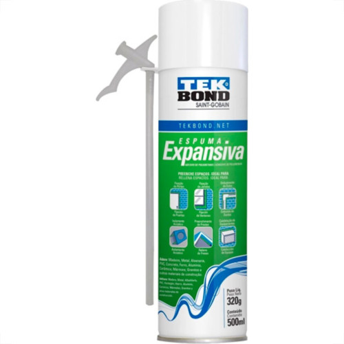 Espuma Expansiva Tekbond 500Ml/320G Espuma Expansiva Tekbond 500Ml/320G