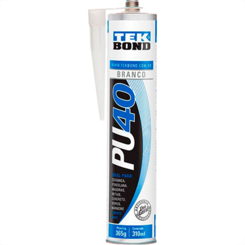 Selante Pu40 Tekbond Branco 310Ml Selante Pu40 Tekbond Branco 310Ml