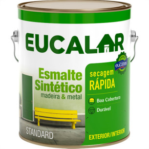 Esmalte Sintetico Eucalar 3,6Lt Branco