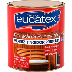 Verniz Tingidor Eucatex Mogno 1/4 Verniz Tingidor Eucatex Mogno 1/4