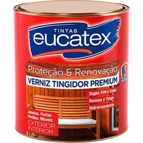 Verniz Tingidor Eucatex Mogno 1/4 Verniz Tingidor Eucatex Mogno 1/4