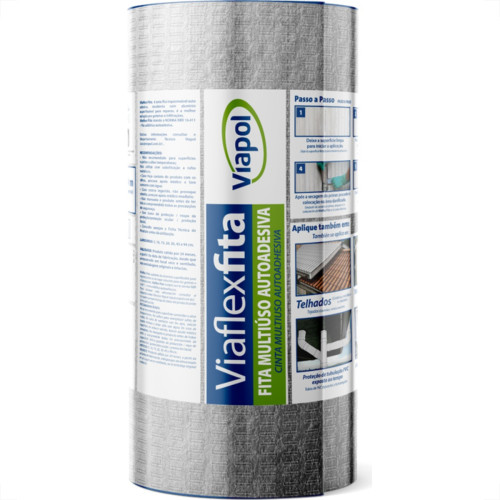 Fita Adesiva Multuso Viaflex 30Cmx10Mt Fita Adesiva Multuso Viaflex 30Cmx10Mt