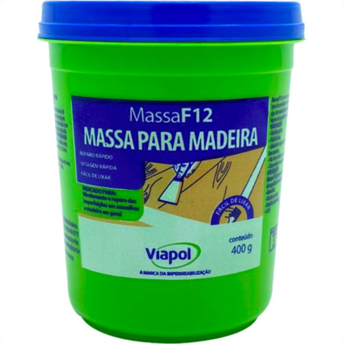 Massa F12 Madeira 400Gr Imbuia Massa F12 Madeira 400Gr Imbuia