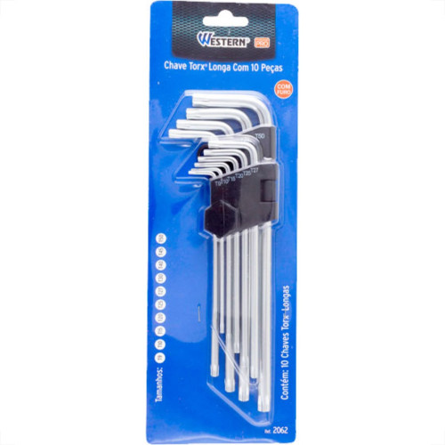 Jg Chave Torx Wes.Longa 9A50 C/F 62