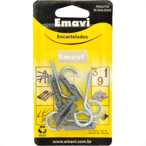 Cart.Emavi Gancho C/Bucha 06 C/05 Cart.Emavi Gancho C/Bucha 06 C/05