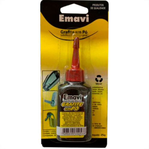 Grafite P/Cadeado Emavi 25Gr Blist Grafite P/Cadeado Emavi 25Gr Blist