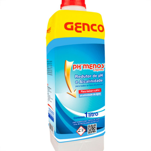 Genco Redutor Ph-Alcalinidade 1Lt Genco Redutor Ph-Alcalinidade 1Lt