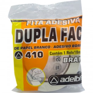 Fita Dupla Face Pap.Bco Adelb.18X30M