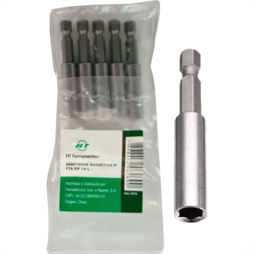 Porta Ponteira Magnetica Ht 74Mm - Kit C/5 PC Porta Ponteira Magnetica Ht 74Mm - Kit C/5 PC