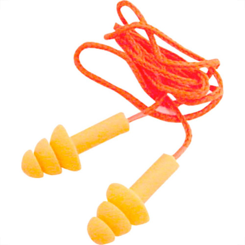 Protetor Auditivo Silicone Laranja - Kit C/20 PR Protetor Auditivo Silicone Laranja - Kit C/20 PR