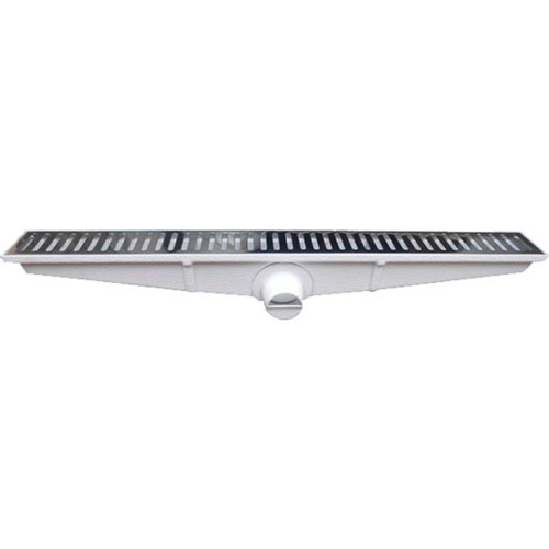 Ralo Linear 5 X 50 Grelha Inox-1442 Ralo Linear 5 X 50 Grelha Inox-1442