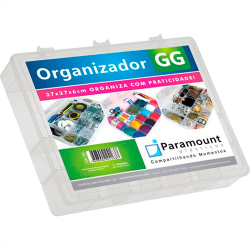Caixa Box Org.Param.Gg 37X27Cm-163 Caixa Box Org.Param.Gg 37X27Cm-163