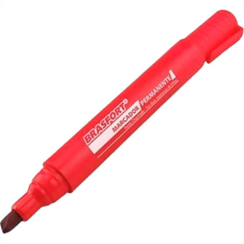 Caneta P/Marcacao Brasfort Gros.Verm 7856 - Kit C/12 PC Caneta P/Marcacao Brasfort Gros.Verm 7856 - Kit C/12 PC