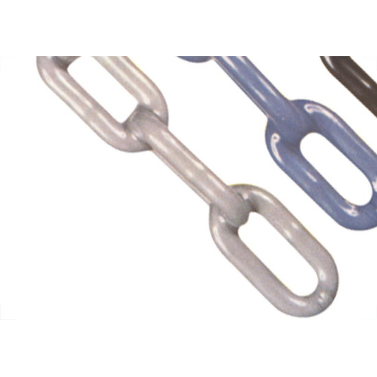 Corrente Plastif.4Mm X 70Cm Prat/Azul/Pret