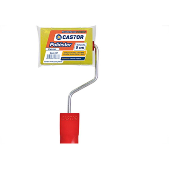 Rolo Castor Poliester 05Cm 37 Rolo Castor Poliester 05Cm 37