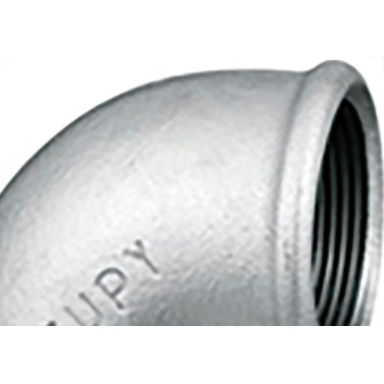 Cotovelo Ferro Galvonizado Tupy I 2.1/2X90