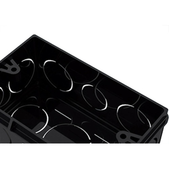 Caixinha Luz Prt Pvc Tigre 4X2 - Kit C/24 Unidades Caixinha Luz Prt Pvc Tigre 4X2 - Kit C/24 Unidades
