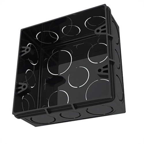 Caixinha Luz Prt Pvc Tigre 4X4 - Kit C/12 Unidades Caixinha Luz Prt Pvc Tigre 4X4 - Kit C/12 Unidades