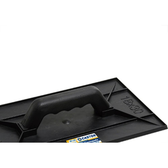 Desempenadeira Pvc Castor Pr Corrugada 18X30 121