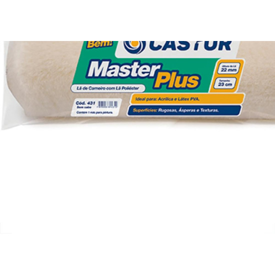 Rolo Castor De La Master Plus 23Cm 431 Rolo Castor De La Master Plus 23Cm 431