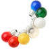 Lampada Bolinha Brasfort 15Wx127V Amar - Kit C/25 Unidades Lampada Bolinha Brasfort 15Wx127V Amar - Kit C/25 Unidades