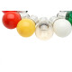 Lampada Bolinha Brasfort 15Wx127V Azul - Kit C/25 Unidades Lampada Bolinha Brasfort 15Wx127V Azul - Kit C/25 Unidades