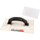 Desempenadeira Pvc Max Branco Textura Lisa 15X26 296 Desempenadeira Pvc Max Branco Textura Lisa 15X26 296