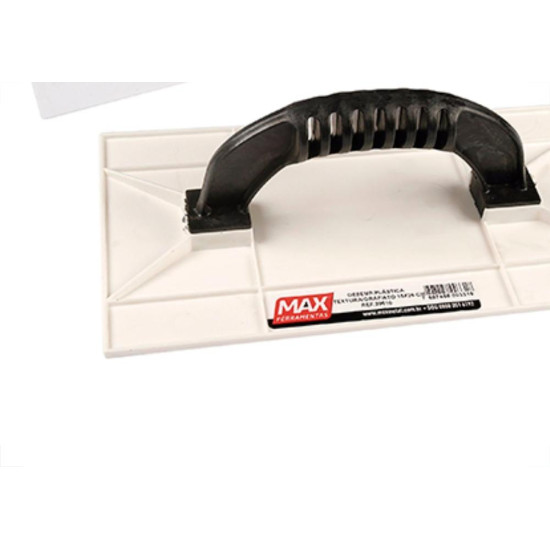 Desempenadeira Pvc Max Branco Textura Lisa 15X26 296 Desempenadeira Pvc Max Branco Textura Lisa 15X26 296