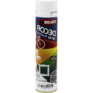 Spray Colorgin Decor Branco 360Ml 8641 . / Kit C/ 6 LA