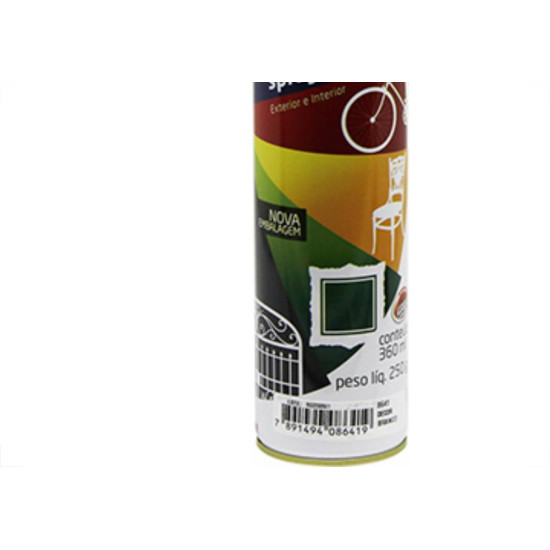 Spray Colorgin Decor Branco 360Ml 8641 - Kit C/6 LA Spray Colorgin Decor Branco 360Ml 8641 - Kit C/6 LA