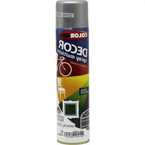 Spray Colorgin Decor Alumi.500 360Ml 858 Spray Colorgin Decor Alumi.500 360Ml 858