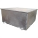 Caixa Passagem Aluminio Nat.40X40X20 Stamp.