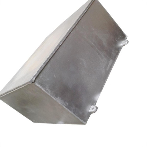Caixa Passagem Aluminio Nat.40X40X20 Stamp.
